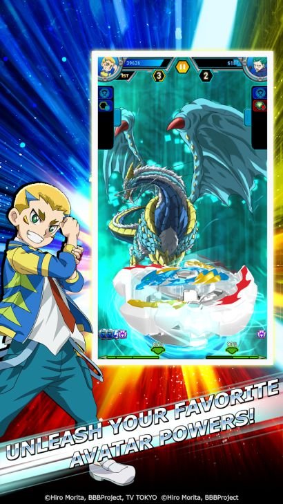 Hình ảnh Beyblade Burst Rivals MOD Mega Menu