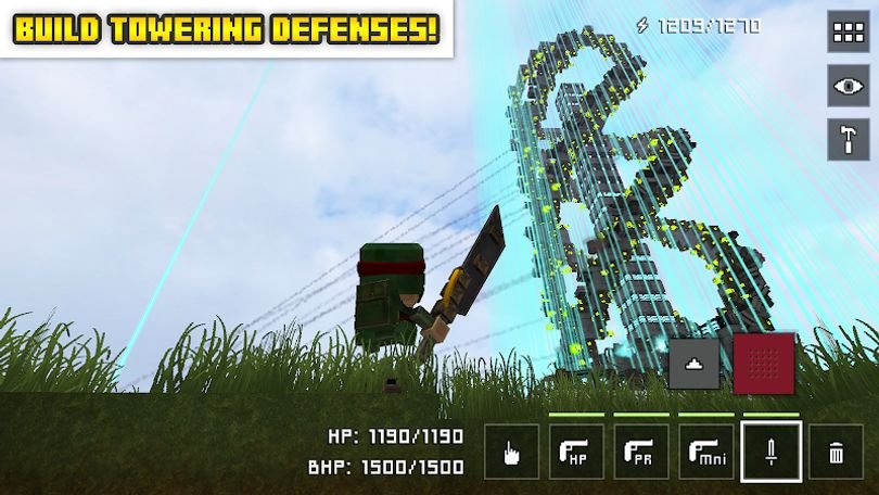 Hình ảnh Block Fortress MOD Unlimited Money