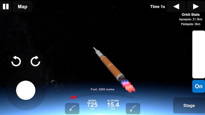 Hình ảnh Ellipse: Rocket Simulator MOD Menu