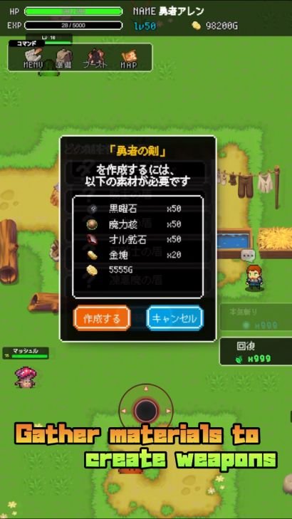 Hình ảnh LevelUp RPG 2D MOD Bất Tử